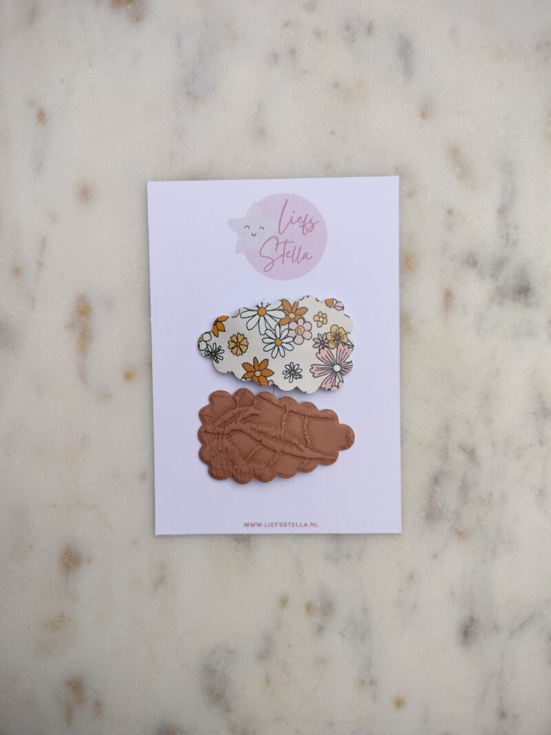 Haarspeldjes Pip Lace + Flowers Set
