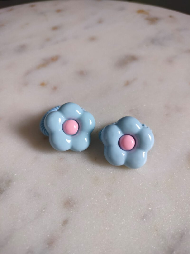 Haarelastiekjes Daisy Blue
