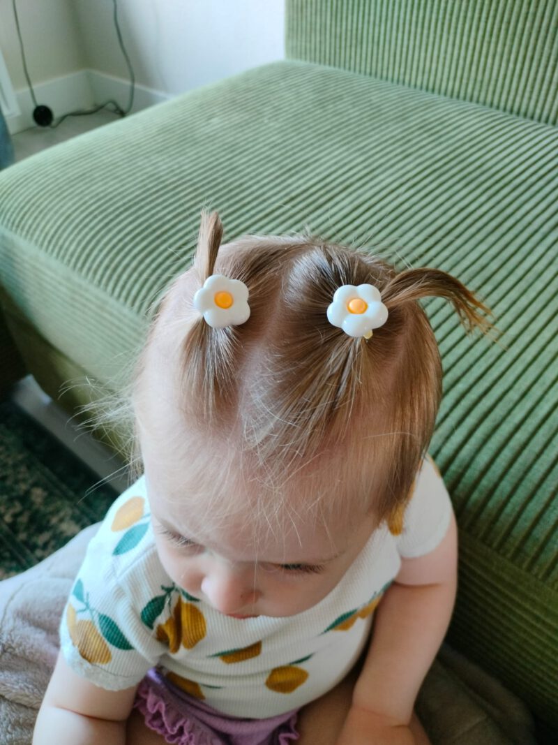 Haarelastiekjes Daisy White