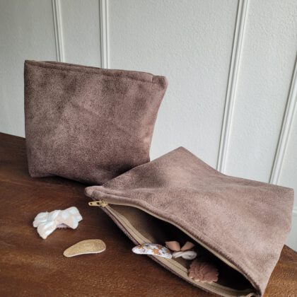 Haaraccessoires Bewaartasje Bruin